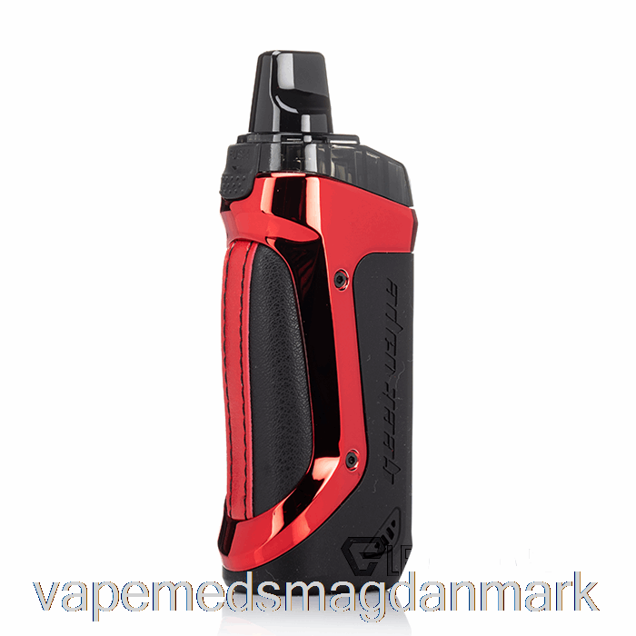 Vape Væske Nørd Vape Aegis Boost 40w Pod Mod Kit Luxury Edition - Rød